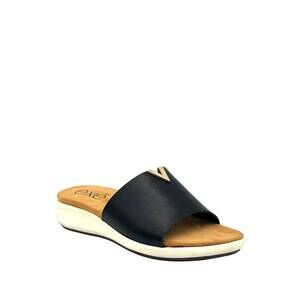 NEW EXE women's low wedge mule in black